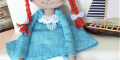 Снимка номер 4 за Кукла мека Мила. Ръчна изработка.