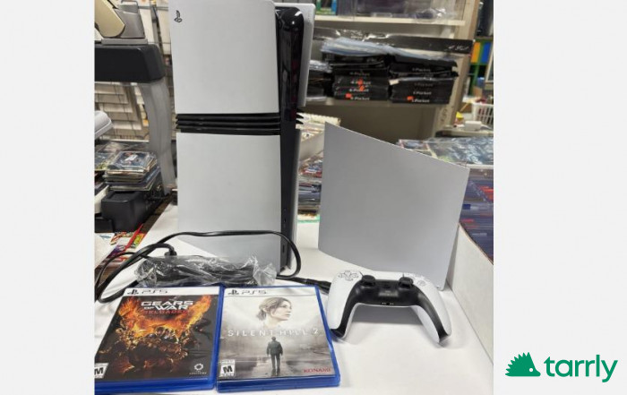 Снимка номер 1 за Sony PlayStation 5 Pro Digital PS5 2TB White Full Combo