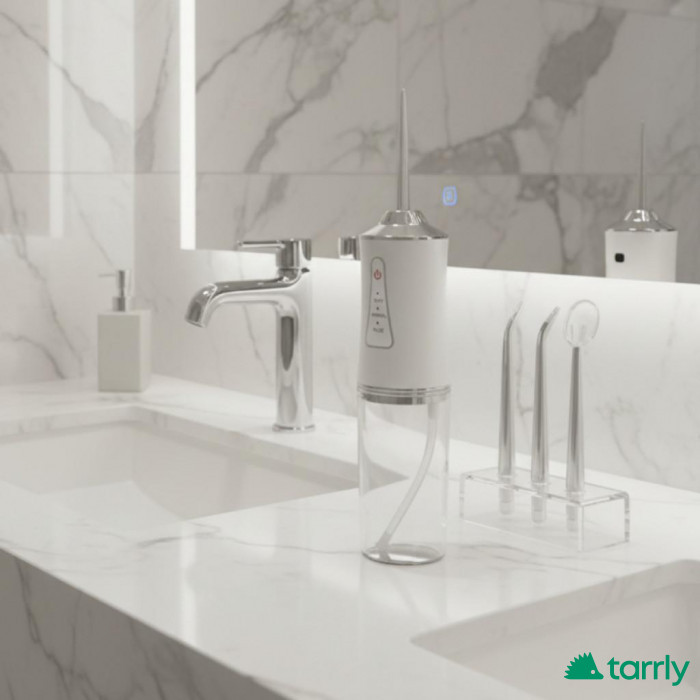 Снимка номер 1 за Портативен зъбен душ с 3 режима на действие и мощна водна ст