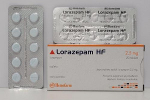 Снимка номер 1 за Lorazepam Лоразепам 2.5 mg 2 x 10 tbl
