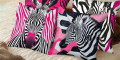 Снимка номер 3 за Комплект калъфки Зебри Фухсия