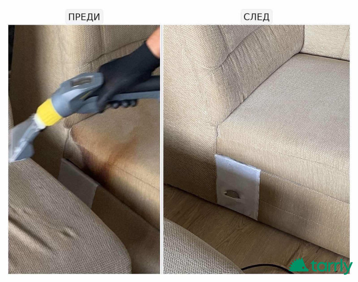 Снимка номер 1 за Chistachkata - Пране на дивани в Бургас Мека мебел и матраци