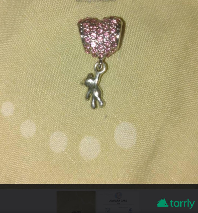 Снимка номер 1 за Моден медальон Сърце и Мече