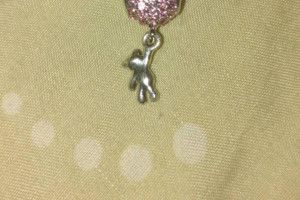 Снимка номер 1 за Моден медальон Сърце и Мече