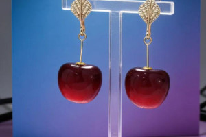 Снимка номер 1 за Обеци Череши